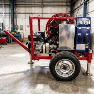 LSI.15T 15 kN hydraulic cable trench winch